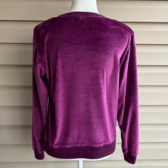 •Honeydew Intimates• Velvety Velour Lounge/Pajama Top - Size Small - Picture 5 of 7